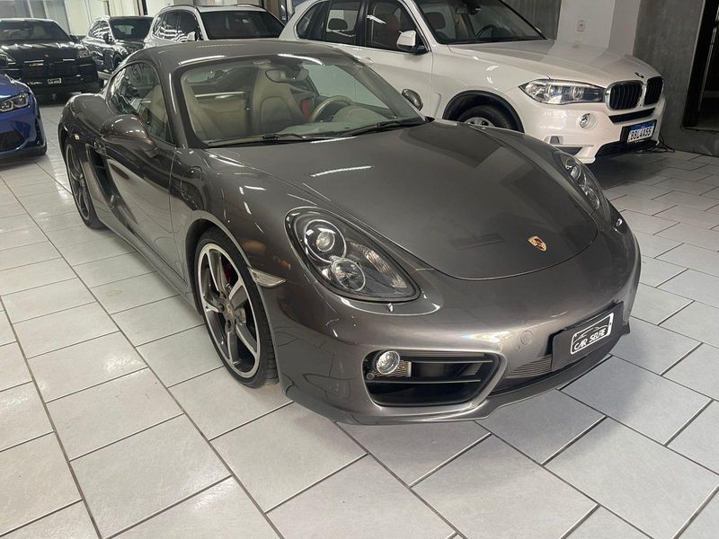 PORSCHE CAYMAN S 3.4 CAYMAN S 320CV GASOLINA 2P AUTOMATIZADO 2014/2014 FÁBIO BERNARDES PORTO ALEGRE / Carros no Vale