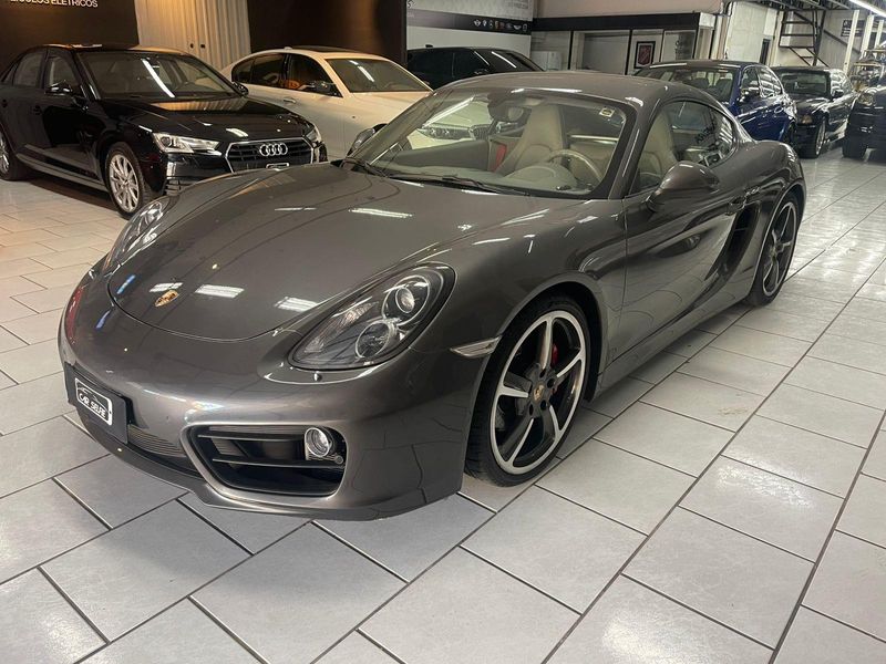 PORSCHE CAYMAN S 3.4 CAYMAN S 320CV GASOLINA 2P AUTOMATIZADO 2014/2014 FÁBIO BERNARDES PORTO ALEGRE / Carros no Vale