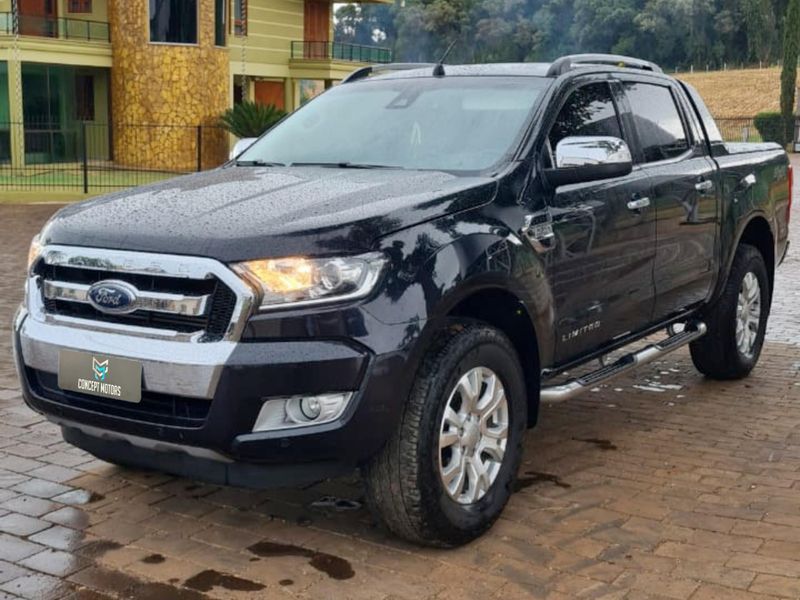 Ford Ranger Limited 3.2 4×4 CD Diesel Aut. 2016/2017 CONCEPT MOTORS PASSO FUNDO / Carros no Vale