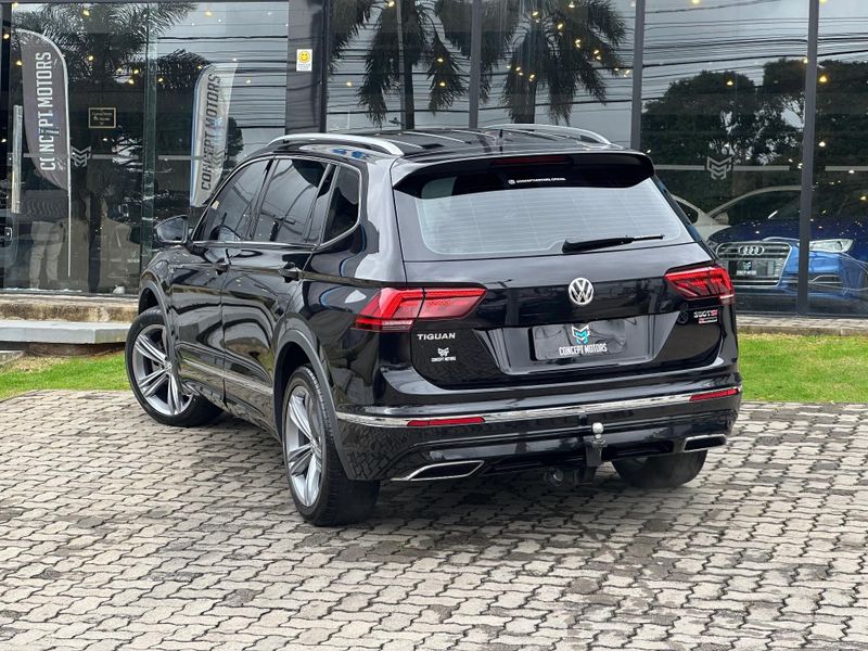 Volkswagen Tiguan Allspac R-Line 350 TSI 2.0 4×4 2019/2020 CONCEPT MOTORS PASSO FUNDO / Carros no Vale