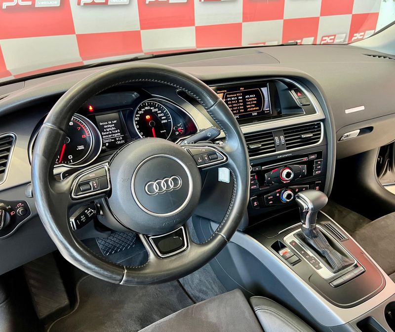 Audi A5 Sportback 2.0 16V TFSI 180cv Multi. 2013/2013 PC VEÍCULOS SANTA CRUZ DO SUL / Carros no Vale