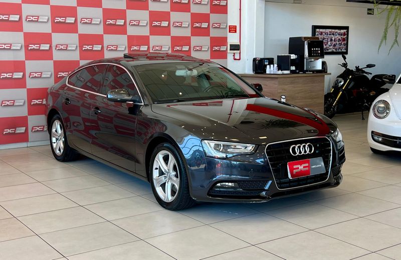 Audi A5 Sportback 2.0 16V TFSI 180cv Multi. 2013/2013 PC VEÍCULOS SANTA CRUZ DO SUL / Carros no Vale