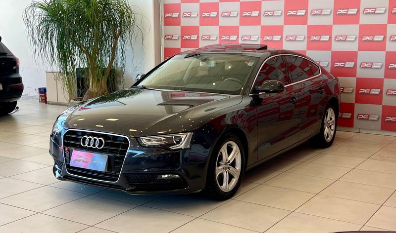 Audi A5 Sportback 2.0 16V TFSI 180cv Multi. 2013/2013 PC VEÍCULOS SANTA CRUZ DO SUL / Carros no Vale