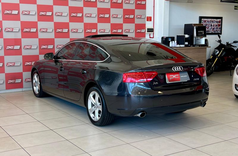 Audi A5 Sportback 2.0 16V TFSI 180cv Multi. 2013/2013 PC VEÍCULOS SANTA CRUZ DO SUL / Carros no Vale