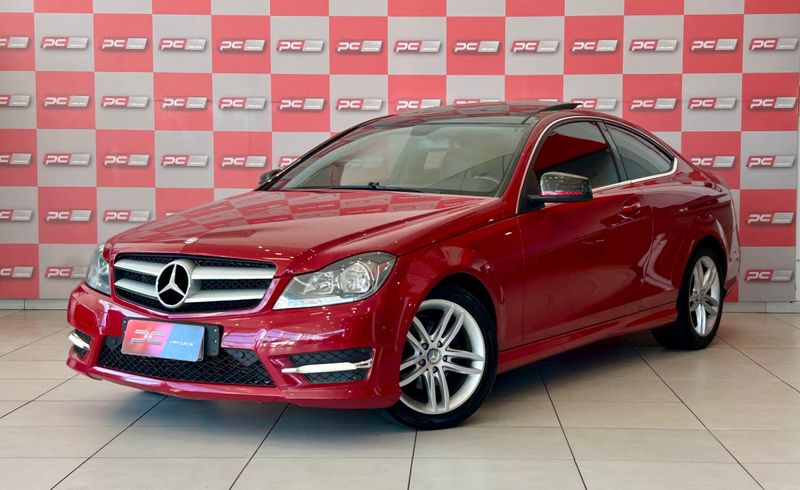 Mercedes-Benz C-180 CGI Coupe Sport 1.6 TB 16V 2012/2013 PC VEÍCULOS SANTA CRUZ DO SUL / Carros no Vale