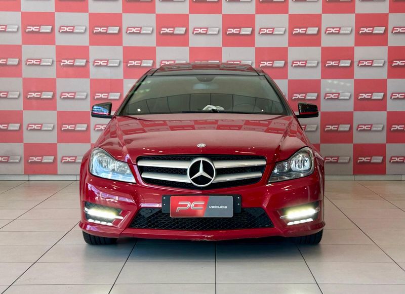 Mercedes-Benz C-180 CGI Coupe Sport 1.6 TB 16V 2012/2013 PC VEÍCULOS SANTA CRUZ DO SUL / Carros no Vale