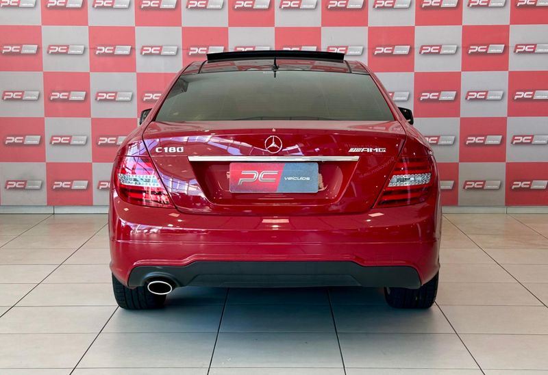 Mercedes-Benz C-180 CGI Coupe Sport 1.6 TB 16V 2012/2013 PC VEÍCULOS SANTA CRUZ DO SUL / Carros no Vale