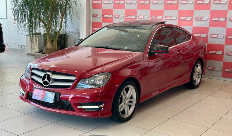 Mercedes-Benz C-180 CGI Coupe Sport 1.6 TB 16V 2012/2013 PC VEÍCULOS SANTA CRUZ DO SUL / Carros no Vale