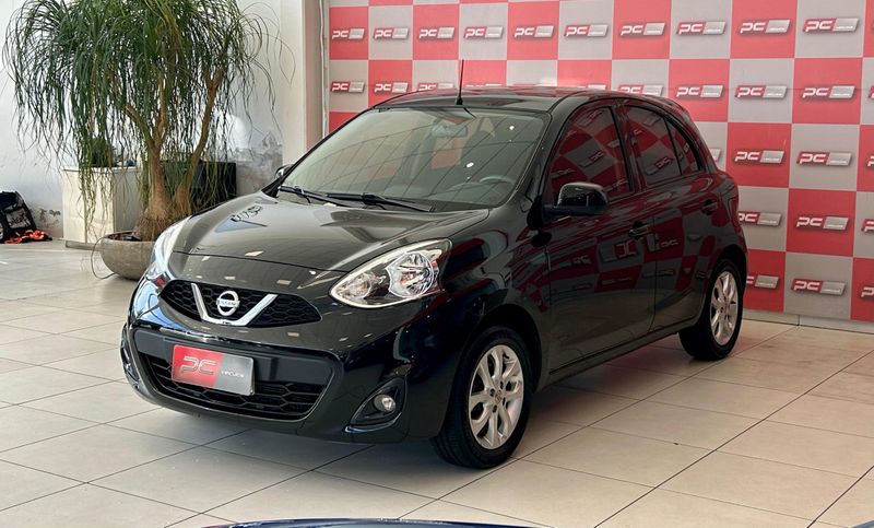 Nissan MARCH SV 1.6 16V FlexStart Mec. 2018/2018 PC VEÍCULOS SANTA CRUZ DO SUL / Carros no Vale