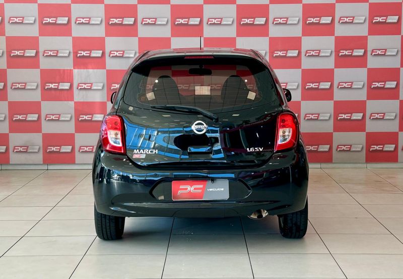 Nissan MARCH SV 1.6 16V FlexStart Mec. 2018/2018 PC VEÍCULOS SANTA CRUZ DO SUL / Carros no Vale