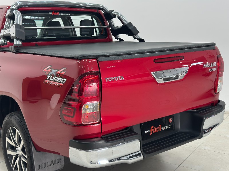 TOYOTA HILUX 2.8 D-4D TURBO DIESEL CD SRV 4X4 AUTOMÁTICO 2018/2019 MAIS FÁCIL VEÍCULOS SANTA CRUZ DO SUL / Carros no Vale