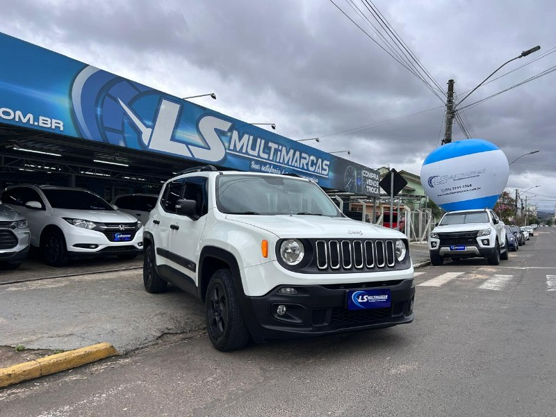 JEEP RENEGADE SPORT 1.8 4X2 16V MEC. 2016/2016 LS MULTIMARCAS VENÂNCIO AIRES / Carros no Vale