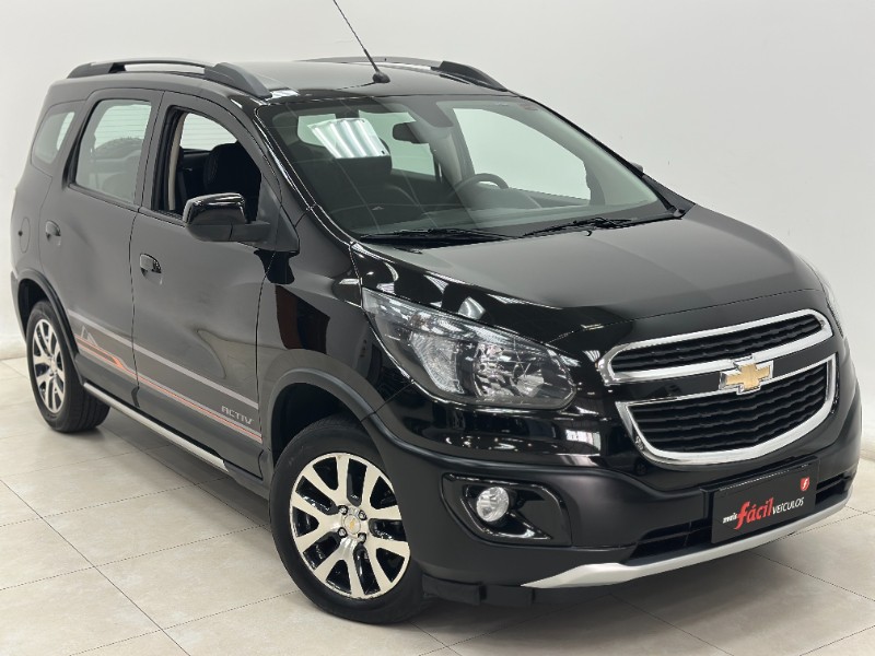 CHEVROLET SPIN 1.8 ACTIV 8V FLEX 4P AUTOMÁTICO 2017/2018 MAIS FÁCIL VEÍCULOS SANTA CRUZ DO SUL / Carros no Vale
