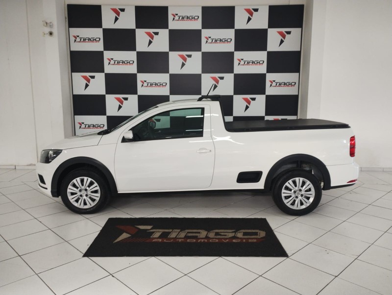 VOLKSWAGEN SAVEIRO 1.6 8V 2018/2018 TIAGO AUTOMÓVEIS VENÂNCIO AIRES / Carros no Vale