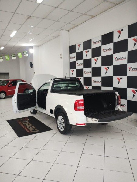 VOLKSWAGEN SAVEIRO 1.6 8V 2018/2018 TIAGO AUTOMÓVEIS VENÂNCIO AIRES / Carros no Vale