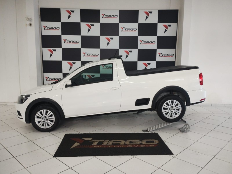 VOLKSWAGEN SAVEIRO 1.6 8V 2018/2018 TIAGO AUTOMÓVEIS VENÂNCIO AIRES / Carros no Vale