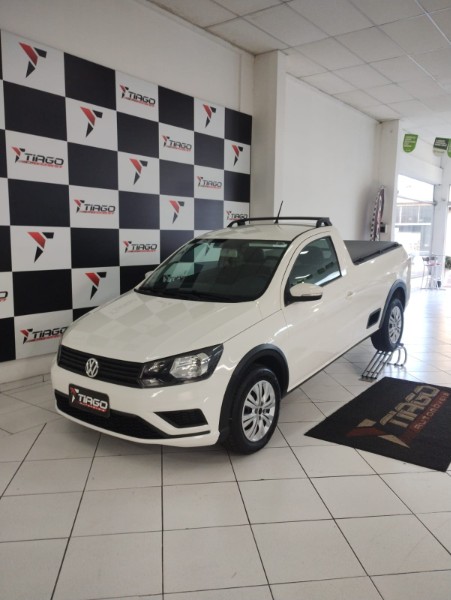 VOLKSWAGEN SAVEIRO 1.6 8V 2018/2018 TIAGO AUTOMÓVEIS VENÂNCIO AIRES / Carros no Vale