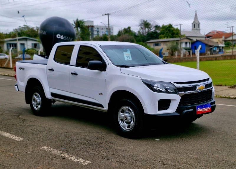 CHEVROLET S10 2.8 4X4 CD 12V TURBO INTERCOOLER DIESEL 4P MANUAL 2020/2021 CRUZEIRO MULTIMARCAS CRUZEIRO DO SUL / Carros no Vale