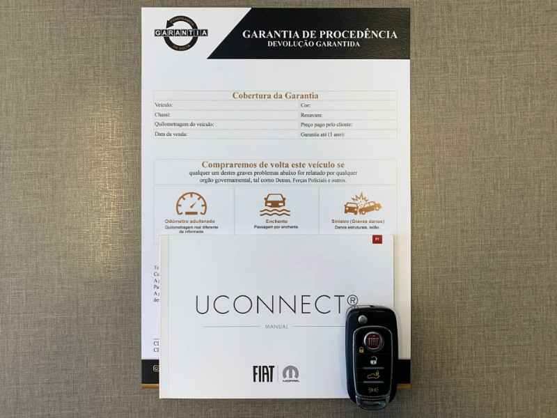 FIAT TORO FREEDOM 1.8 16V FLEX AUT. 2019/2019 DUARTE VEÍCULOS PORTO ALEGRE / Carros no Vale