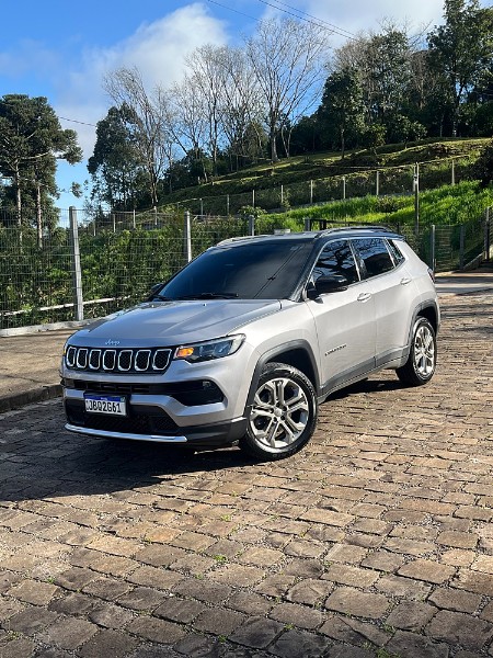 JEEP COMPASS 1.3 LONGITUDE T270 16V TURBO 2022/2023 BOSCO AUTOMÓVEIS GUAPORÉ / Carros no Vale