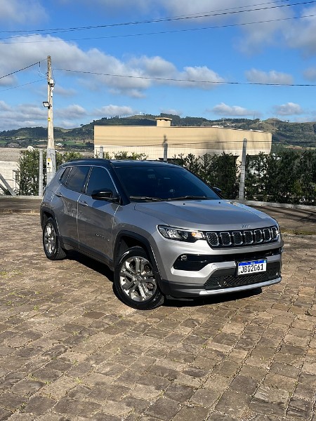 JEEP COMPASS 1.3 LONGITUDE T270 16V TURBO 2022/2023 BOSCO AUTOMÓVEIS GUAPORÉ / Carros no Vale