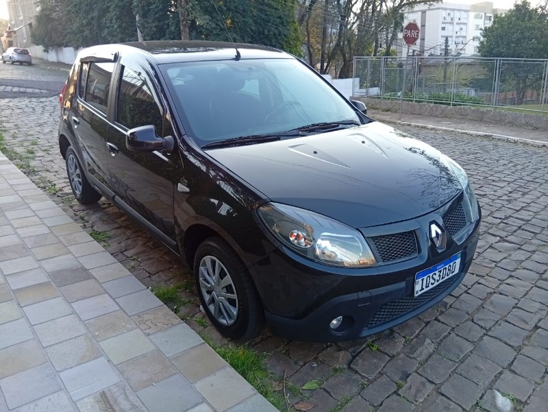 RENAULT SANDERO EXP 1.6 2009/2010 ALTERNATIVA VEÍCULOS LAJEADO / Carros no Vale