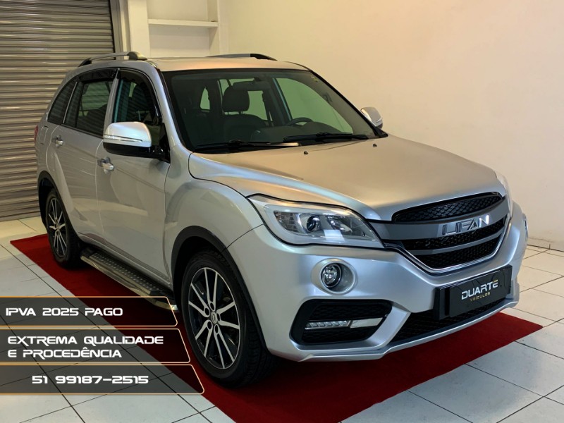 LIFAN X60 1.8 VIP CVT 16V 128CV 5P AUT. 2018 GASOLINA 2017/2018 DUARTE VEÍCULOS PORTO ALEGRE / Carros no Vale