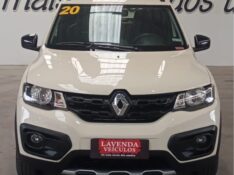 RENAULT KWID OUTSIDER 1.0 12V 2019/2020 LAVENDA VEÍCULOS ARROIO DO MEIO / Carros no Vale