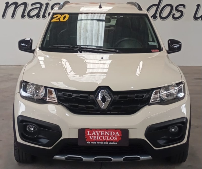 RENAULT KWID OUTSIDER 1.0 12V 2019/2020 LAVENDA VEÍCULOS ARROIO DO MEIO / Carros no Vale