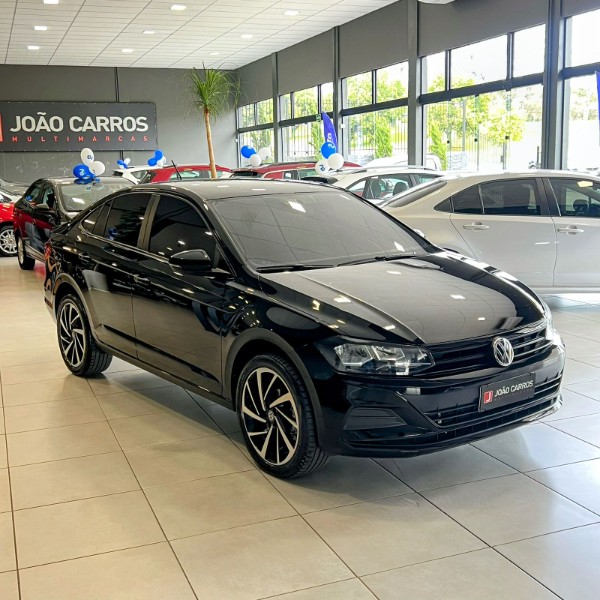 VOLKSWAGEN VIRTUS 1.6 MSI TOTAL FLEX AUTOMÁTICO 2021/2021 JOÃO CARROS MULTIMARCAS GUAPORÉ / Carros no Vale