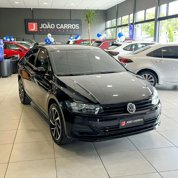VOLKSWAGEN VIRTUS 1.6 MSI TOTAL FLEX AUTOMÁTICO 2021/2021 JOÃO CARROS MULTIMARCAS GUAPORÉ / Carros no Vale