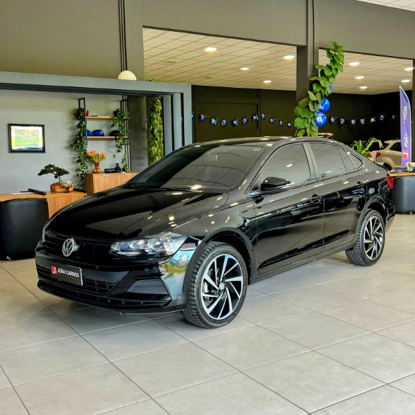 VOLKSWAGEN VIRTUS 1.6 MSI TOTAL FLEX AUTOMÁTICO 2021/2021 JOÃO CARROS MULTIMARCAS GUAPORÉ / Carros no Vale