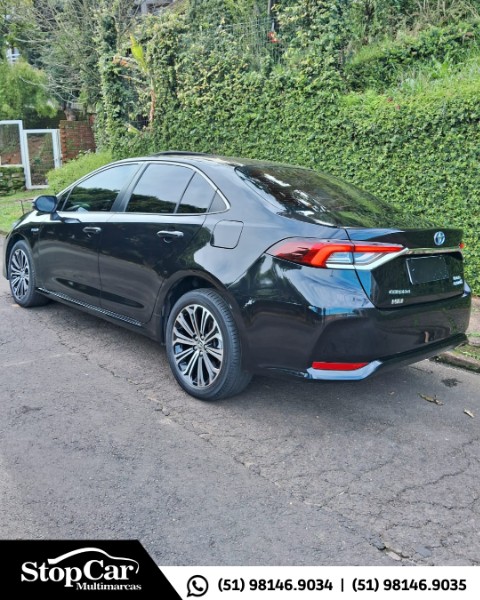 TOYOTA COROLLA 1.8 ALTIS PREMIUM 16V HÍBRIDO 2021/2021 STOPCAR MULTIMARCAS ESTRELA / Carros no Vale