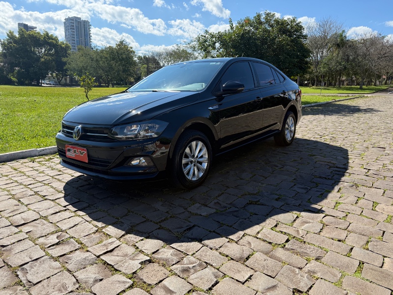 VOLKSWAGEN VIRTUS 1.0 200 TSI COMFORTLINE AUTOMATICO 2018/2018 ELY AUTOMÓVEIS LAJEADO / Carros no Vale