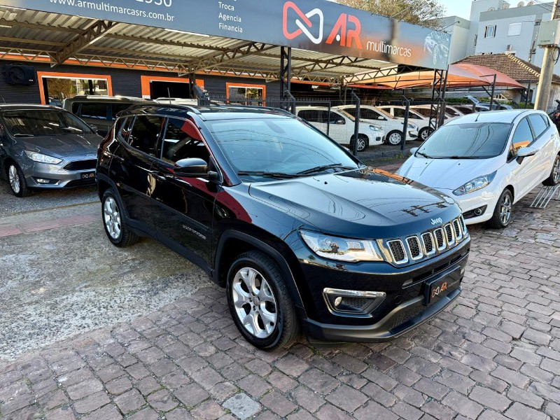 JEEP COMPASS LONGITUDE 2.0 4X2 FLEX 16V AUT. 2020/2021 AR MULTIMARCAS VENÂNCIO AIRES / Carros no Vale