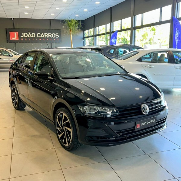 VOLKSWAGEN VIRTUS 1.6 MSI TOTAL FLEX AUTOMÁTICO 2021/2021 JOÃO CARROS MULTIMARCAS GUAPORÉ / Carros no Vale