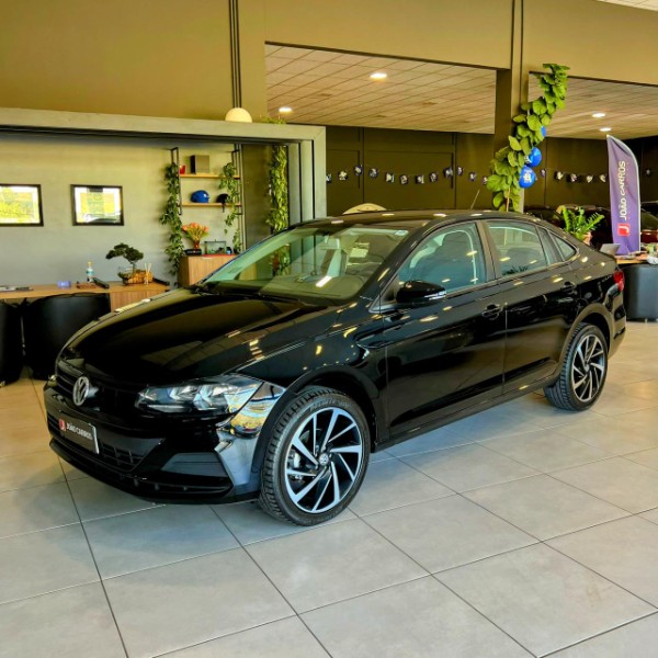 VOLKSWAGEN VIRTUS 1.6 MSI TOTAL FLEX AUTOMÁTICO 2021/2021 JOÃO CARROS MULTIMARCAS GUAPORÉ / Carros no Vale