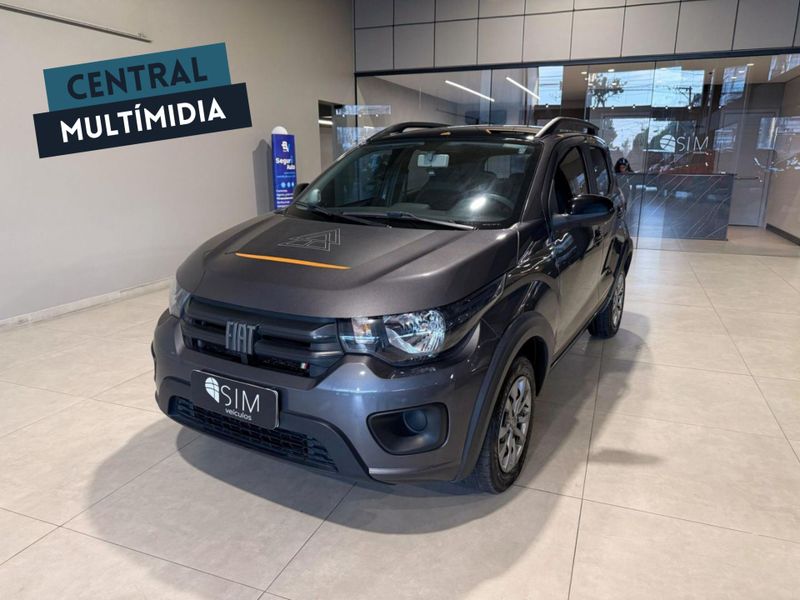 Fiat Mobi Trekking 1.0 2022/2023 SIM VEÍCULOS PORTO ALEGRE / Carros no Vale