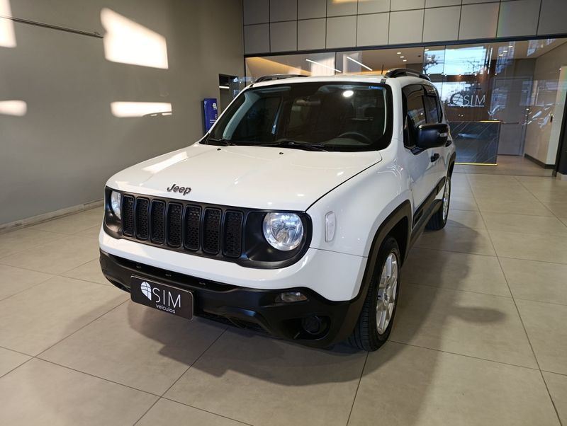 Jeep Renegade 1.8 16v Sport 2019/2020 SIM VEÍCULOS PORTO ALEGRE / Carros no Vale