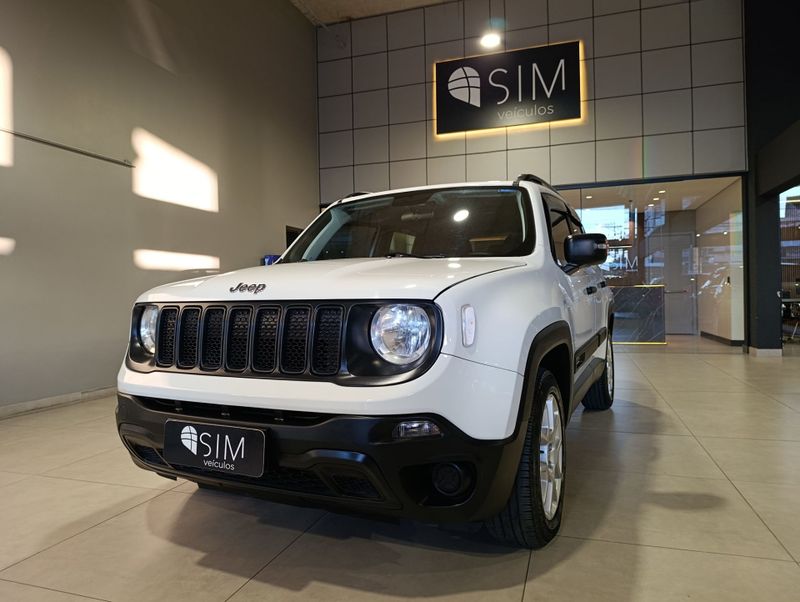 Jeep Renegade 1.8 16v Sport 2019/2020 SIM VEÍCULOS PORTO ALEGRE / Carros no Vale