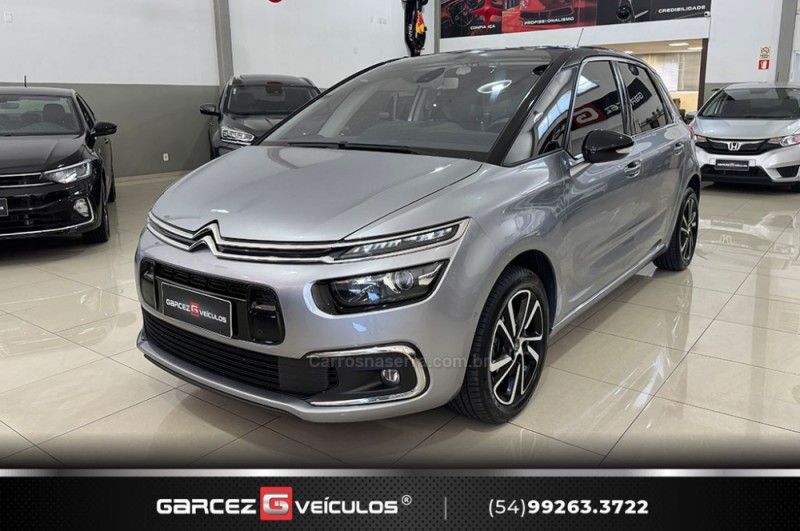 CITROËN C4 PICASSO 1.6 INTENSIVE 16V TURBO 2018/2019 GARCEZ VEÍCULOS BENTO GONÇALVES / Carros no Vale