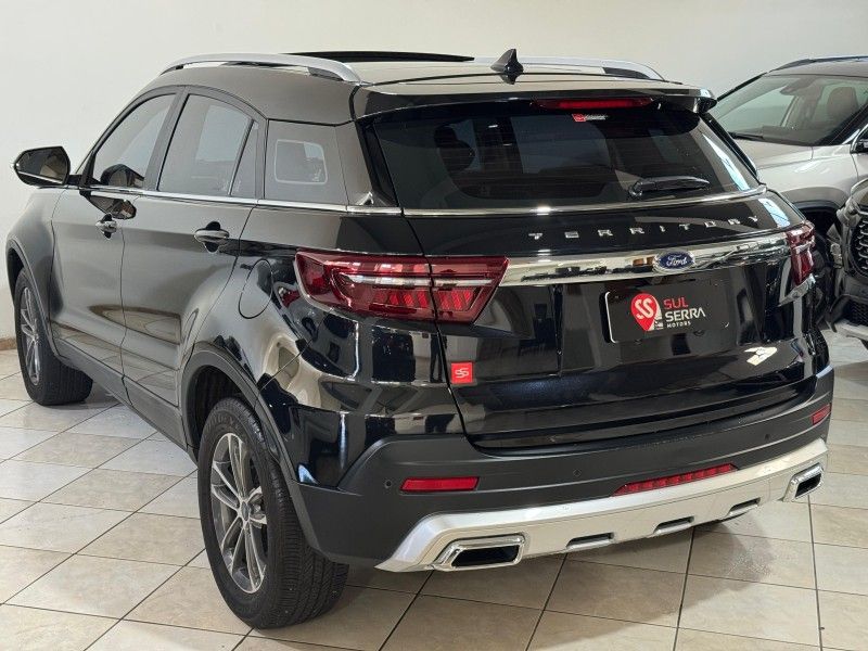 FORD TERRITORY 1.5 GTDI ECOBOOST SEL 16V 2020/2021 SUL SERRA MOTORS CAXIAS DO SUL / Carros no Vale
