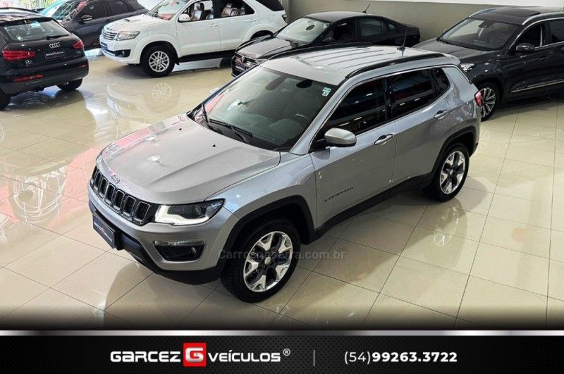 JEEP COMPASS 2.0 16V LONGITUDE 4X4 2020/2020 GARCEZ VEÍCULOS BENTO GONÇALVES / Carros no Vale