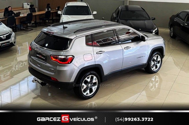 JEEP COMPASS 2.0 16V LONGITUDE 4X4 2020/2020 GARCEZ VEÍCULOS BENTO GONÇALVES / Carros no Vale