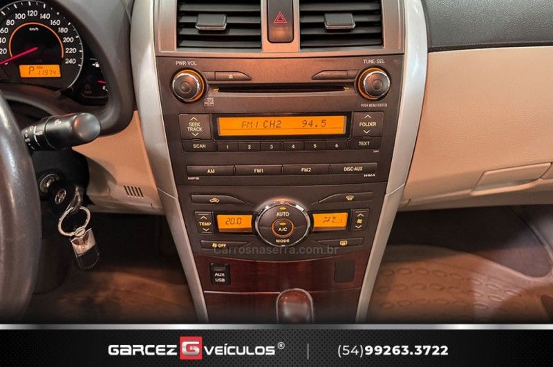 TOYOTA COROLLA 2.0 ALTIS 16V 2012/2013 GARCEZ VEÍCULOS BENTO GONÇALVES / Carros no Vale