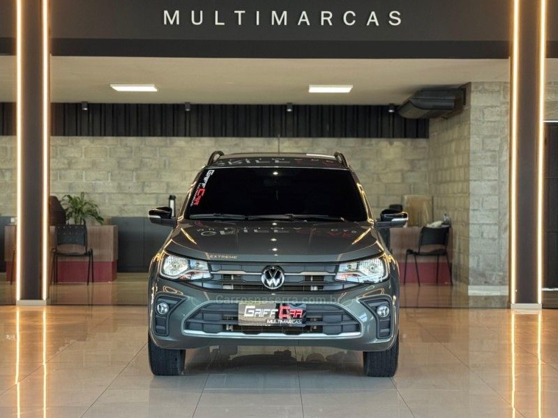 VOLKSWAGEN SAVEIRO 1.6 MSI EXTREME CD 16V 2024/2025 GRIFFCAR MULTIMARCAS DOIS IRMÃOS / Carros no Vale