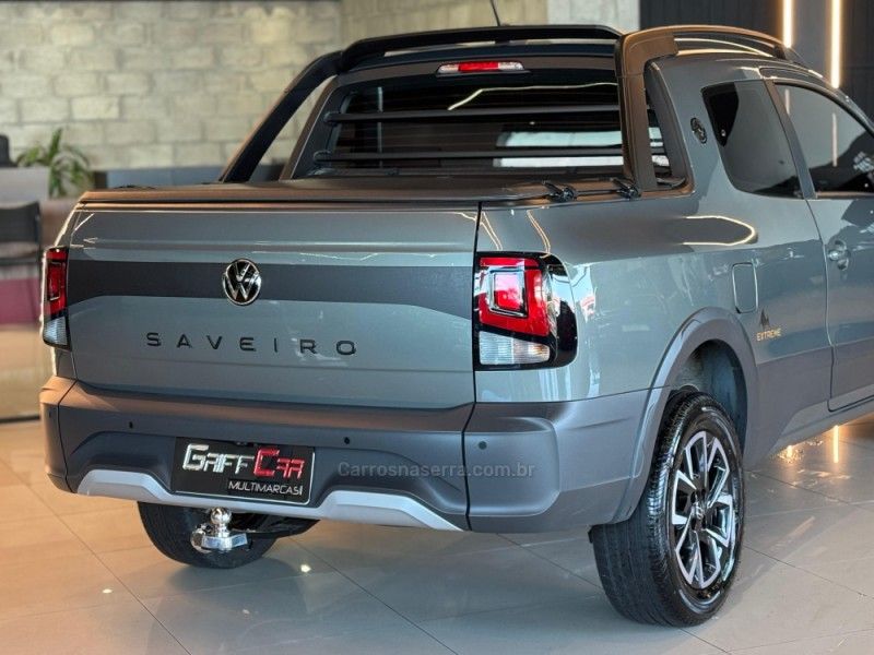 VOLKSWAGEN SAVEIRO 1.6 MSI EXTREME CD 16V 2024/2025 GRIFFCAR MULTIMARCAS DOIS IRMÃOS / Carros no Vale