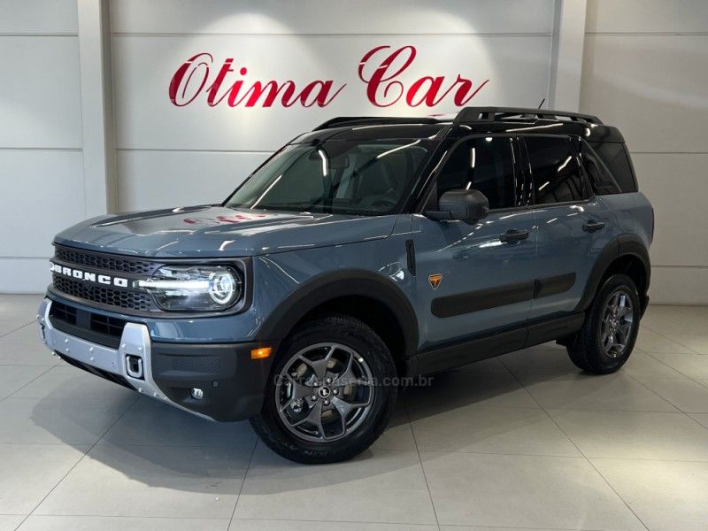 FORD BRONCO 2.0 SPORT BADLANDS 16V 2025/2025 ÓTIMA CAR FLORES DA CUNHA / Carros no Vale FORD BRONCO 2.0 SPORT BADLANDS 16V 2025/2025 ÓTIMA CAR FLORES DA CUNHA / Carros no Vale