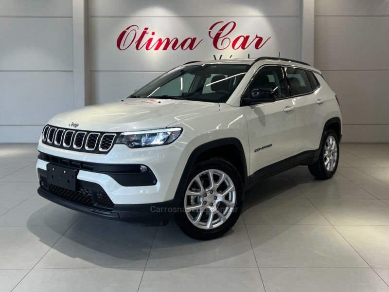 JEEP COMPASS 1.3 SPORT T270 16V TURBO 2025/2026 ÓTIMA CAR FLORES DA CUNHA / Carros no Vale