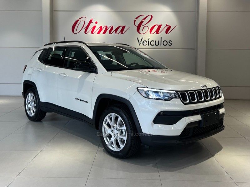JEEP COMPASS 1.3 SPORT T270 16V TURBO 2025/2026 ÓTIMA CAR FLORES DA CUNHA / Carros no Vale